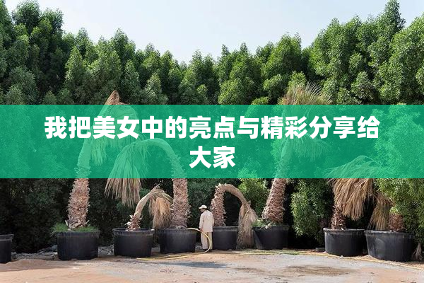 我把美女中的亮点与精彩分享给大家