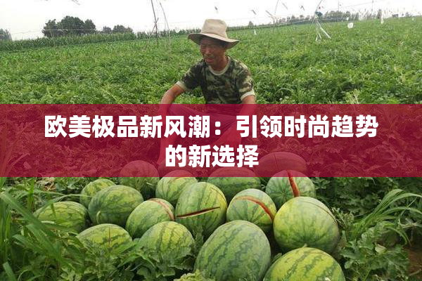 欧美极品新风潮：引领时尚趋势的新选择