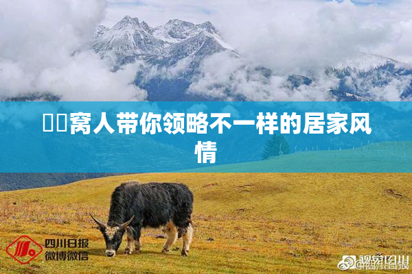 妺妺窝人带你领略不一样的居家风情