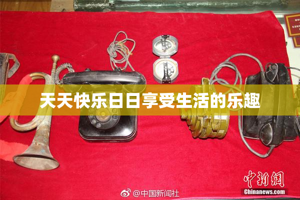 天天快乐日日享受生活的乐趣