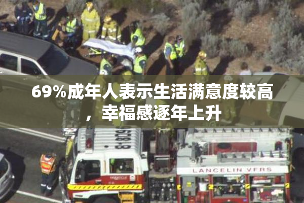 69%成年人表示生活满意度较高，幸福感逐年上升
