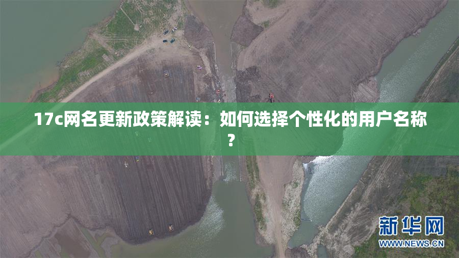 17c网名更新政策解读：如何选择个性化的用户名称？