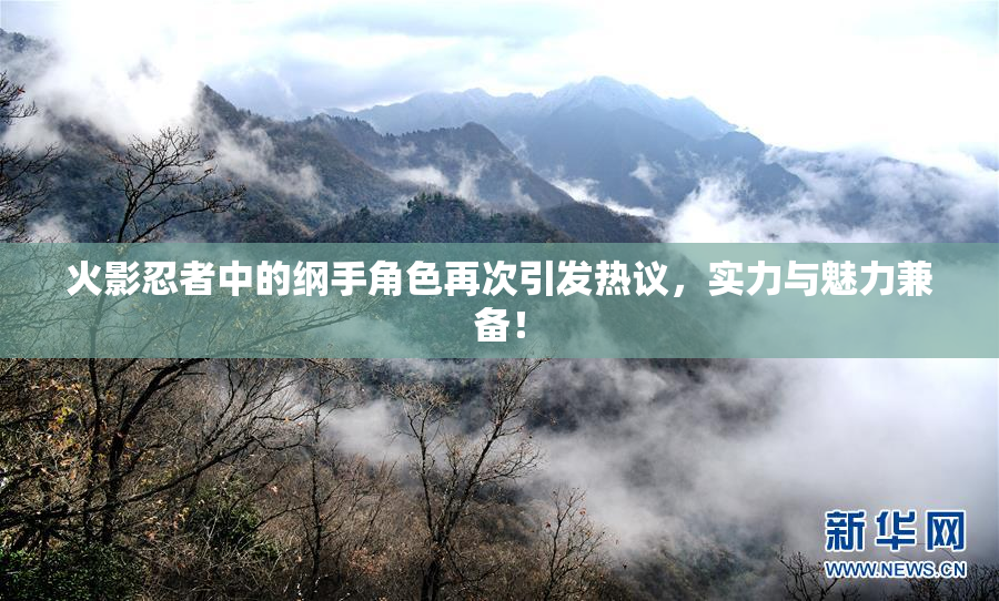 火影忍者中的纲手角色再次引发热议，实力与魅力兼备！
