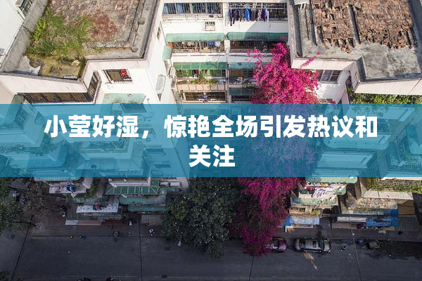 小莹好湿，惊艳全场引发热议和关注
