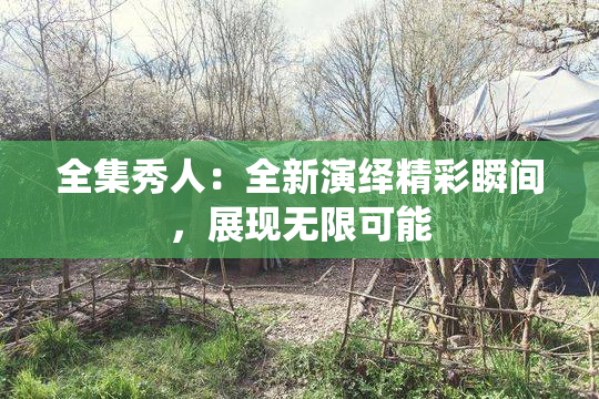 全集秀人：全新演绎精彩瞬间，展现无限可能