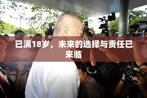已满18岁，未来的选择与责任已来临