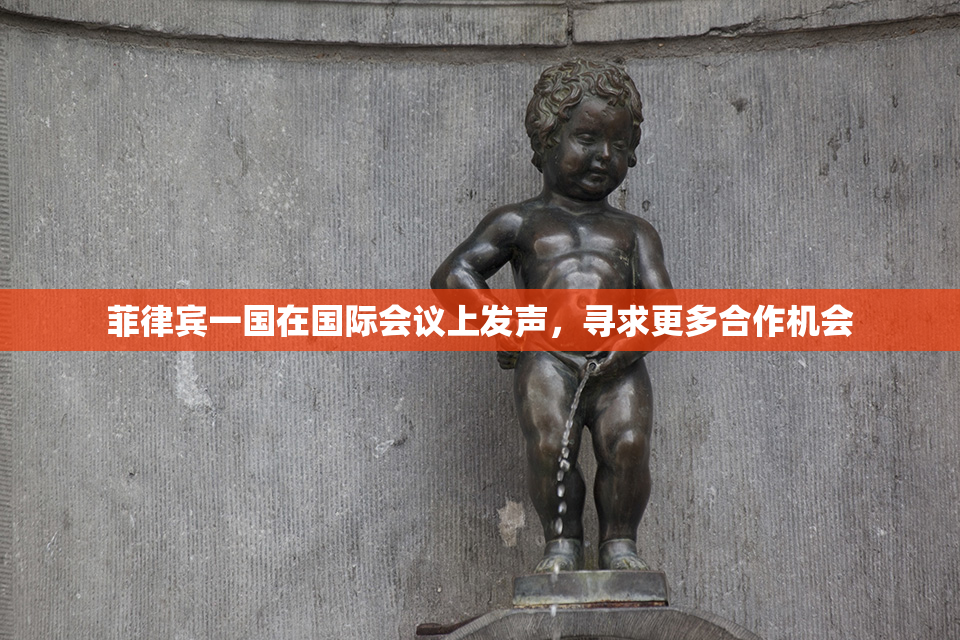 菲律宾一国在国际会议上发声，寻求更多合作机会
