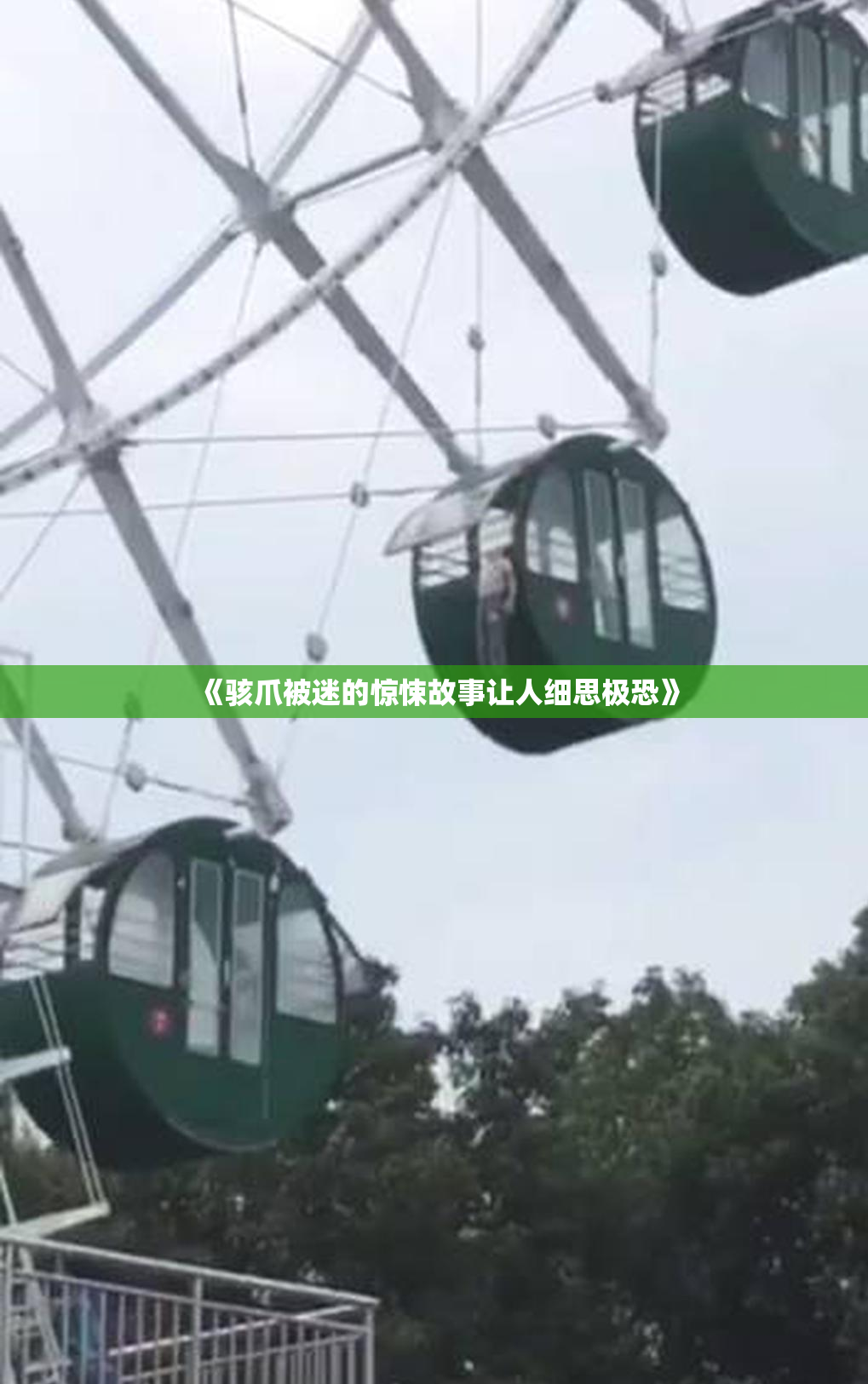 《骇爪被迷的惊悚故事让人细思极恐》