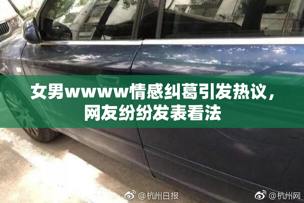 女男wwww情感纠葛引发热议，网友纷纷发表看法