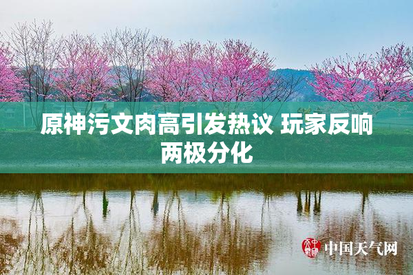 原神污文肉高引发热议 玩家反响两极分化