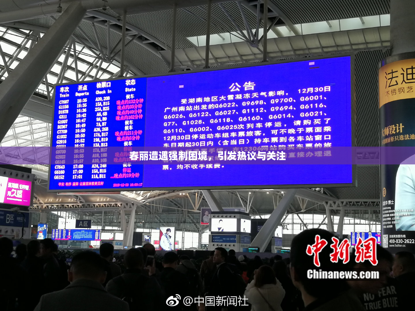 春丽遭遇强制困境，引发热议与关注