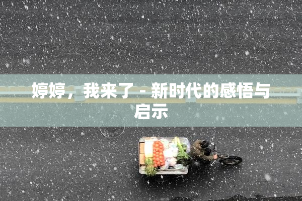 婷婷，我来了 - 新时代的感悟与启示