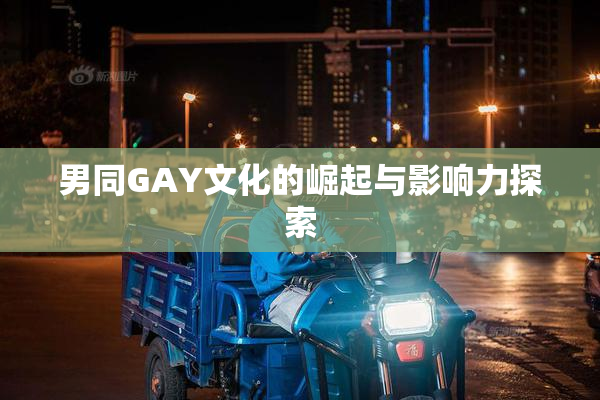 男同GAY文化的崛起与影响力探索
