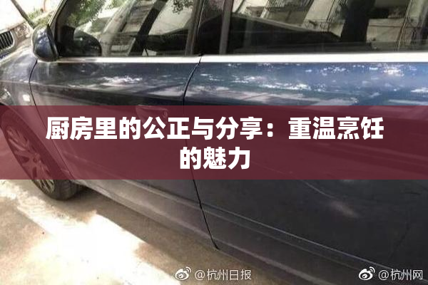 厨房里的公正与分享：重温烹饪的魅力