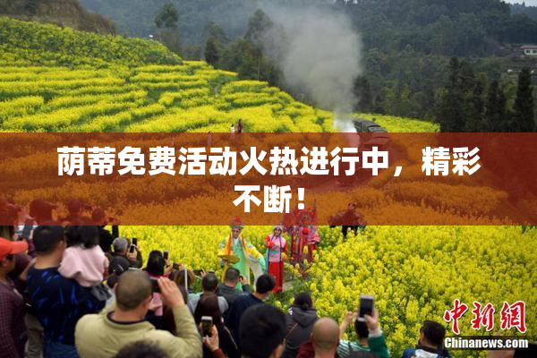 荫蒂免费活动火热进行中，精彩不断！