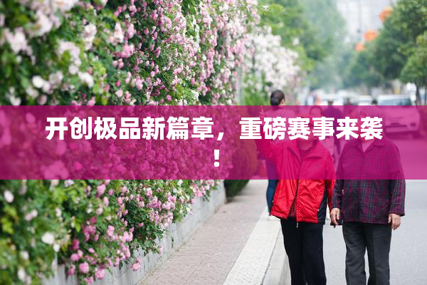 开创极品新篇章，重磅赛事来袭！