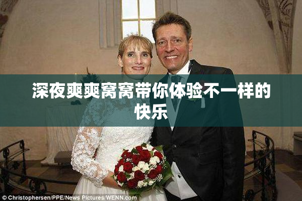 深夜爽爽窝窝带你体验不一样的快乐