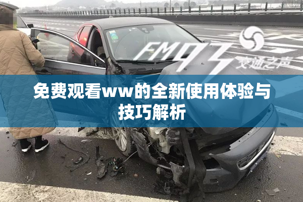 免费观看ww的全新使用体验与技巧解析