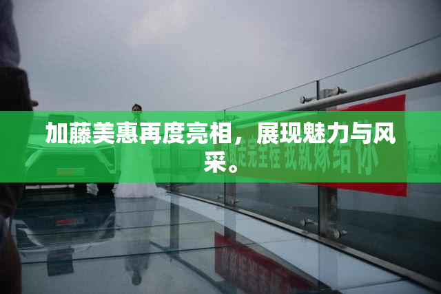 加藤美惠再度亮相，展现魅力与风采。