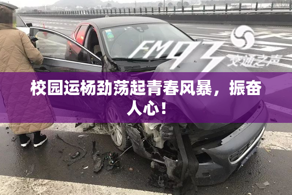 校园运杨劲荡起青春风暴，振奋人心！