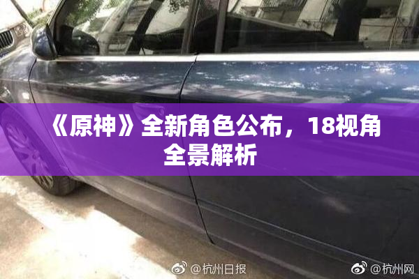 《原神》全新角色公布，18视角全景解析