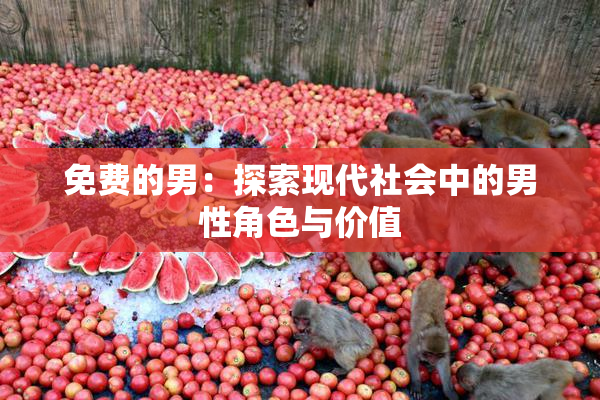 免费的男：探索现代社会中的男性角色与价值