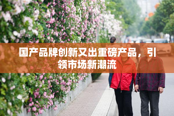 国产品牌创新又出重磅产品，引领市场新潮流