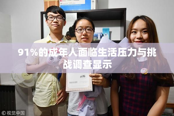91%的成年人面临生活压力与挑战调查显示