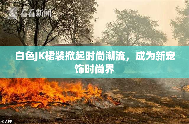 白色JK裙装掀起时尚潮流，成为新宠饰时尚界