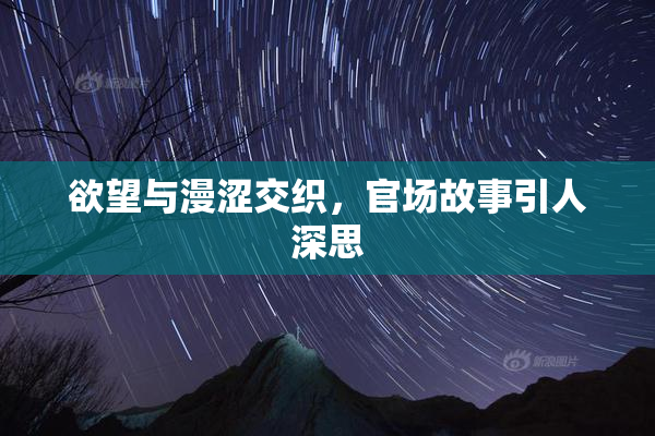 欲望与漫涩交织，官场故事引人深思