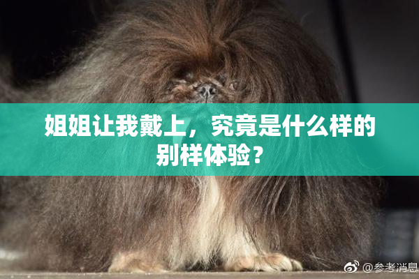 姐姐让我戴上，究竟是什么样的别样体验？