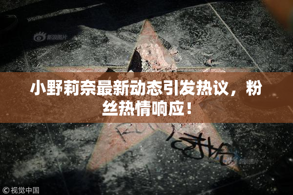 小野莉奈最新动态引发热议，粉丝热情响应！