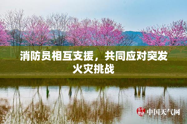 消防员相互支援，共同应对突发火灾挑战