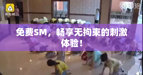 免费SM，畅享无拘束的刺激体验！