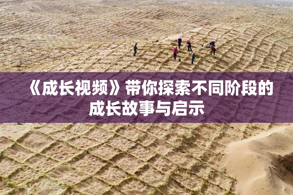 《成长视频》带你探索不同阶段的成长故事与启示