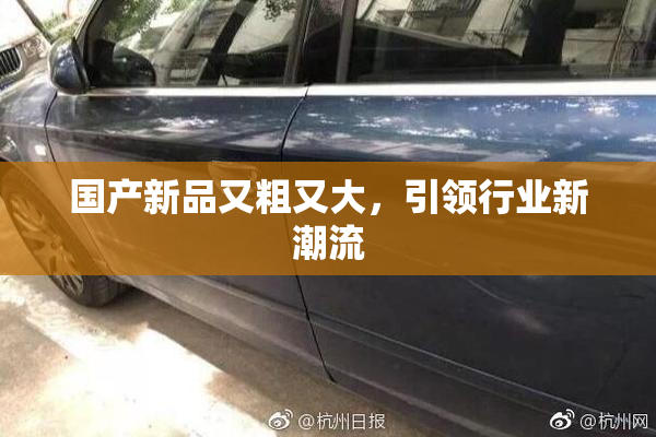 国产新品又粗又大，引领行业新潮流