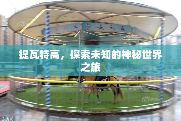 提瓦特高，探索未知的神秘世界之旅