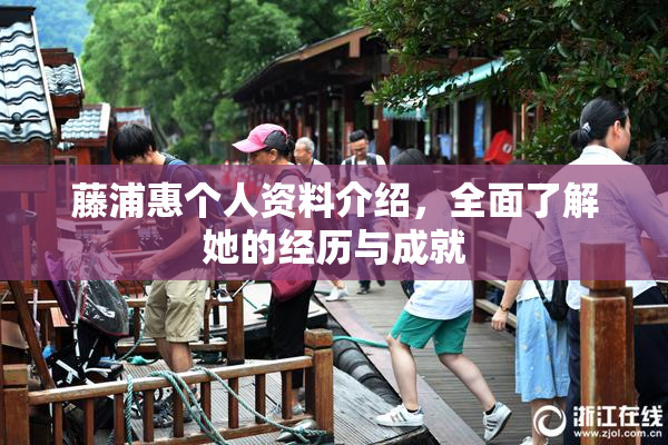 藤浦惠个人资料介绍，全面了解她的经历与成就
