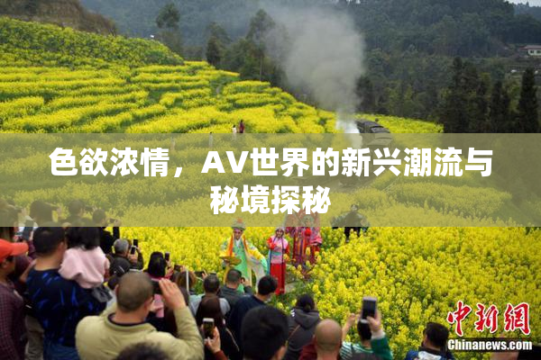 色欲浓情，AV世界的新兴潮流与秘境探秘