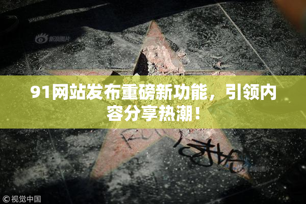 91网站发布重磅新功能，引领内容分享热潮！