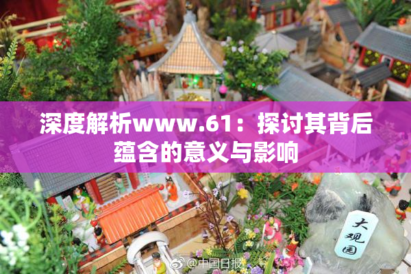 深度解析www.61：探讨其背后蕴含的意义与影响