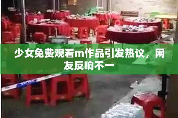 少女免费观看m作品引发热议，网友反响不一