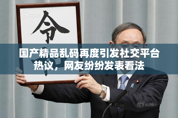 国产精品乱码再度引发社交平台热议，网友纷纷发表看法