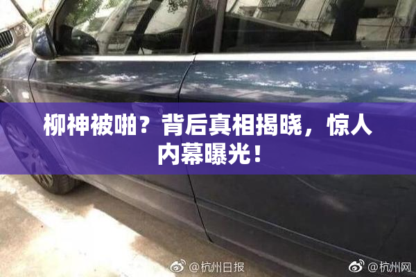 柳神被啪？背后真相揭晓，惊人内幕曝光！