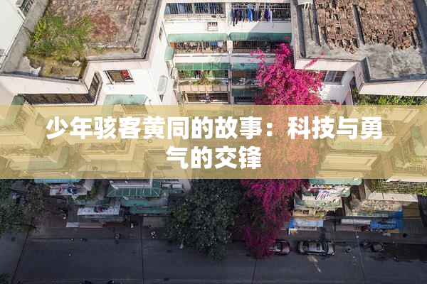 少年骇客黄同的故事：科技与勇气的交锋
