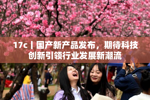 17c丨国产新产品发布，期待科技创新引领行业发展新潮流