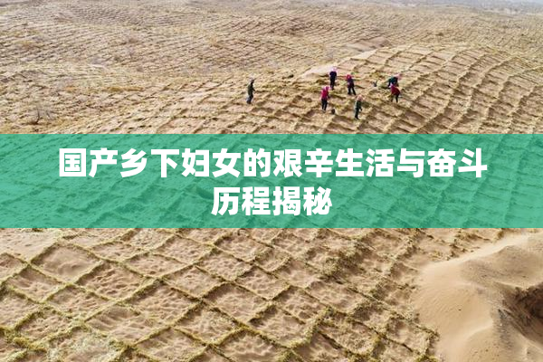 国产乡下妇女的艰辛生活与奋斗历程揭秘