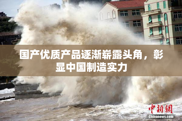 国产优质产品逐渐崭露头角，彰显中国制造实力