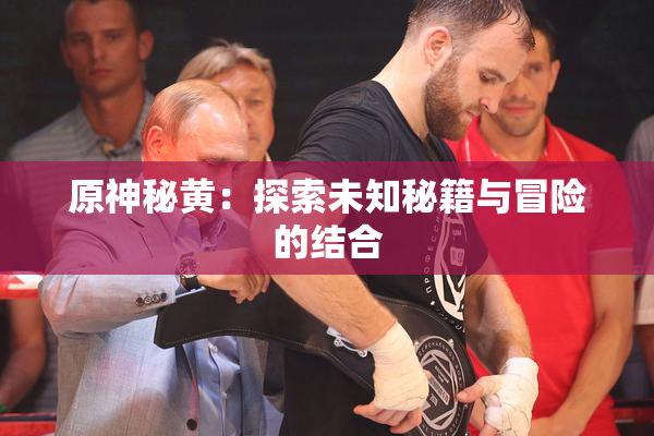 原神秘黄：探索未知秘籍与冒险的结合