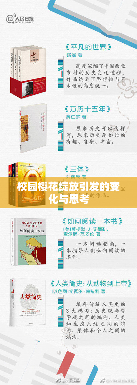 校园樱花绽放引发的变化与思考